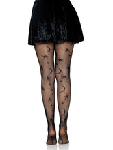 Load image into Gallery viewer, Celestial Fishnet Tights