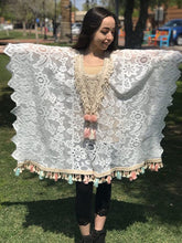 Load image into Gallery viewer, Lace Poncho
