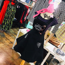 Load image into Gallery viewer, Spider and Web Acrylic Statement Necklace