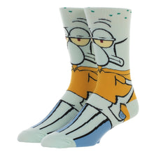 Load image into Gallery viewer, Squidward Character Socks