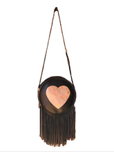 Load image into Gallery viewer, Custom Leather Heart Purse
