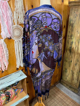 Load image into Gallery viewer, Vivien Art Nouveau Beaded Velvet Burnout Kimono