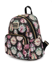 Load image into Gallery viewer, Disney Villains Pastel Flames All Over Print Mini Backpack