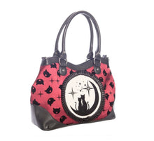 Load image into Gallery viewer, Celestial Cats Shoulder Bag