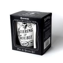 Load image into Gallery viewer, Stirring Up Trouble Mug and Spoon Set