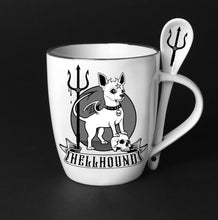 Load image into Gallery viewer, Hellhound Mug and Spoon Set