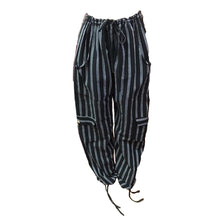 Load image into Gallery viewer, Black Striped Pants