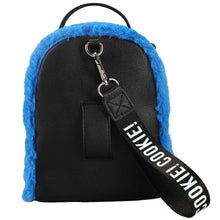 Load image into Gallery viewer, Cookie Monsters Sesame Street Fuzzy Wristlet Purse