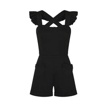 Load image into Gallery viewer, Lisa Black Playsuit