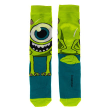 Load image into Gallery viewer, Mike Wazowski Character Socks