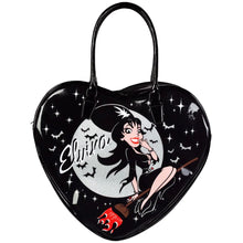 Load image into Gallery viewer, Elvira Bewitched XL Heart Purse