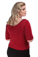 Load image into Gallery viewer, Burgundy Babette Jumper
