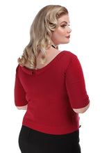 Load image into Gallery viewer, Burgundy Babette Jumper