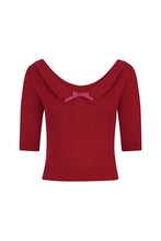 Load image into Gallery viewer, Burgundy Babette Jumper