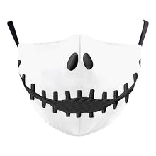 Load image into Gallery viewer, jack skellington washable face mask