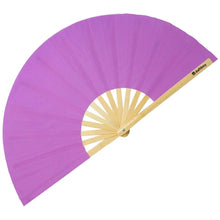 Load image into Gallery viewer, Chameleon Color Change Purple-Pink Xtra Large Hand Fan