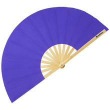 Load image into Gallery viewer, Chameleon Color Change Purple-Pink Xtra Large Hand Fan