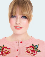 Load image into Gallery viewer, Cynthia Roses Pink Cardigan