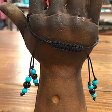 Load image into Gallery viewer, Evil Eye Adjustable Rope Bracelet
