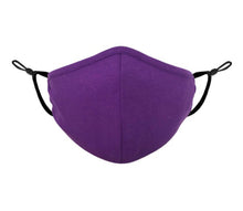 Load image into Gallery viewer, Purple Cotton Mask