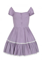 Load image into Gallery viewer, Lolisa Lavender Babydoll Dress