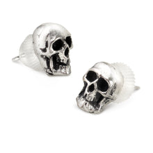 Load image into Gallery viewer, Death Skull Stud Earrings