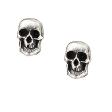 Load image into Gallery viewer, Death Skull Stud Earrings