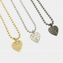 Load image into Gallery viewer, "Please Return To Love Me Sweet" Charm Pendant- More Finishes Available!