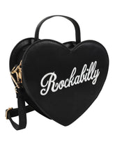 Load image into Gallery viewer, Rockabilly Mini Heart Purse