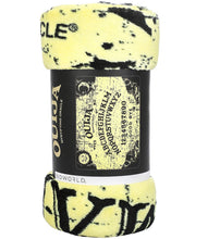 Load image into Gallery viewer, Ouija Print Throw Blanket