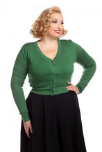 Load image into Gallery viewer, Kimberly Green Knitted Bolero Cardigan