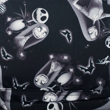 Load image into Gallery viewer, Jack and Sally Black and White Backpack