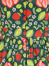 Load image into Gallery viewer, Giada Strawberry Patch Swing Dress