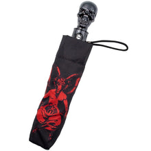Load image into Gallery viewer, Satanic Star Skull Handle Umbrella