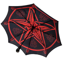 Load image into Gallery viewer, Satanic Star Skull Handle Umbrella
