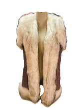 Load image into Gallery viewer, Faux Fur and Sparkle Vest
