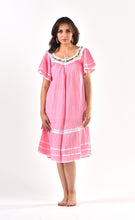 Load image into Gallery viewer, Pink Crochet Dress