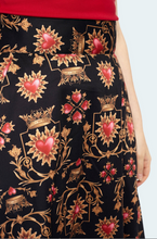Load image into Gallery viewer, Queen of Hearts Swing Skirt
