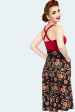 Load image into Gallery viewer, Queen of Hearts Swing Skirt