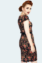 Load image into Gallery viewer, Queen of Hearts Belted Pencil Dress