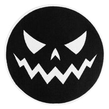 Load image into Gallery viewer, Pumpkin Face Circle Rug