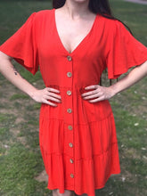 Load image into Gallery viewer, Little Red Dress- Size Small LAST ONE!