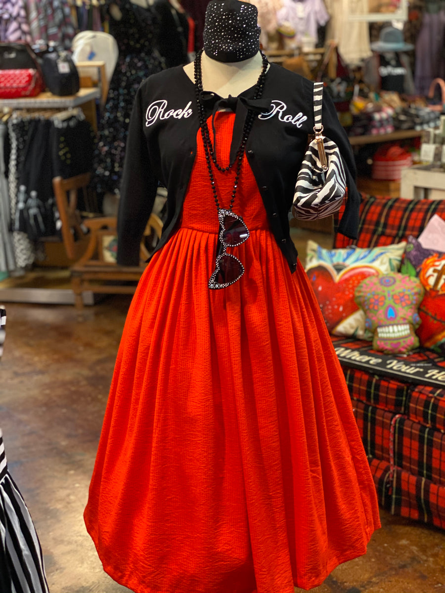 open lace back dress Kim Red Strapless Ruffle Maxi Dress - US 8 main image 0