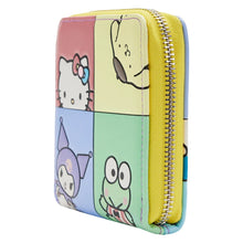 Load image into Gallery viewer, Hello Kitty and Friends Color Block Zip Around Wallet