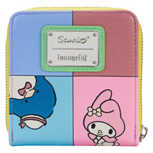 Load image into Gallery viewer, Hello Kitty and Friends Color Block Zip Around Wallet
