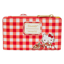 Load image into Gallery viewer, Hello Kitty Gingham Cosplay Flap Wallet