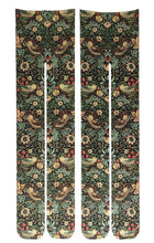 Load image into Gallery viewer, "Strawberry Thief" by William Morris Printed Tights