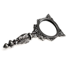 Load image into Gallery viewer, Pewter Sacred Cat Hand Mirror
