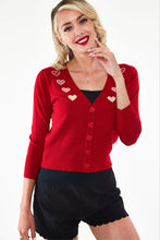 Load image into Gallery viewer, Sweet Heart Blossom Cardigan