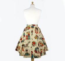 Load image into Gallery viewer, Frida Portraits Skirt